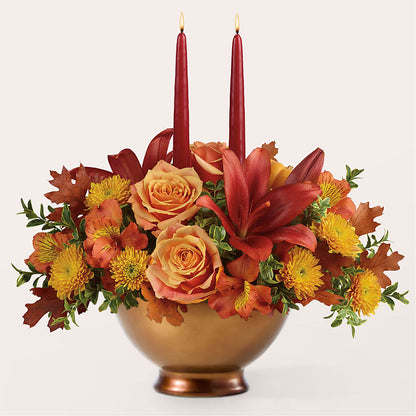 Harvest Table Centerpiece –  Flower Shop Of Farmingdale, Farmingdale NY