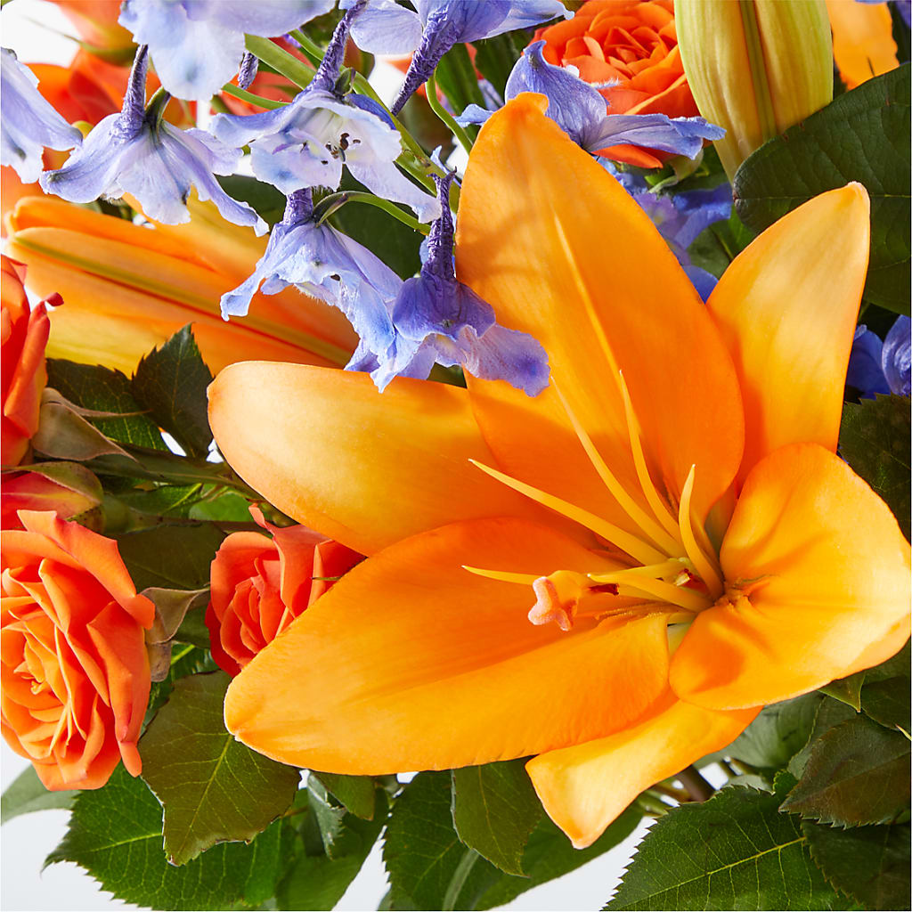 Radiant Citrus Bouquet –  Flower Shop Of Farmingdale, Farmingdale NY