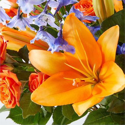 Radiant Citrus Bouquet –  Flower Shop Of Farmingdale, Farmingdale NY