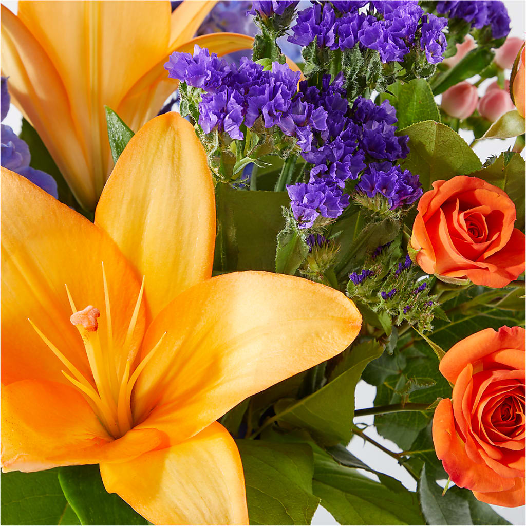 Radiant Citrus Bouquet –  Flower Shop Of Farmingdale, Farmingdale NY