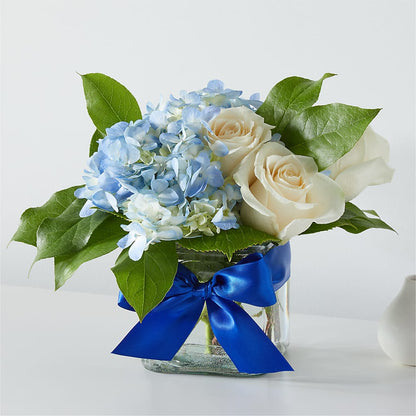 Sky Blue Delight Bouquet –  Flower Shop Of Farmingdale, Farmingdale NY