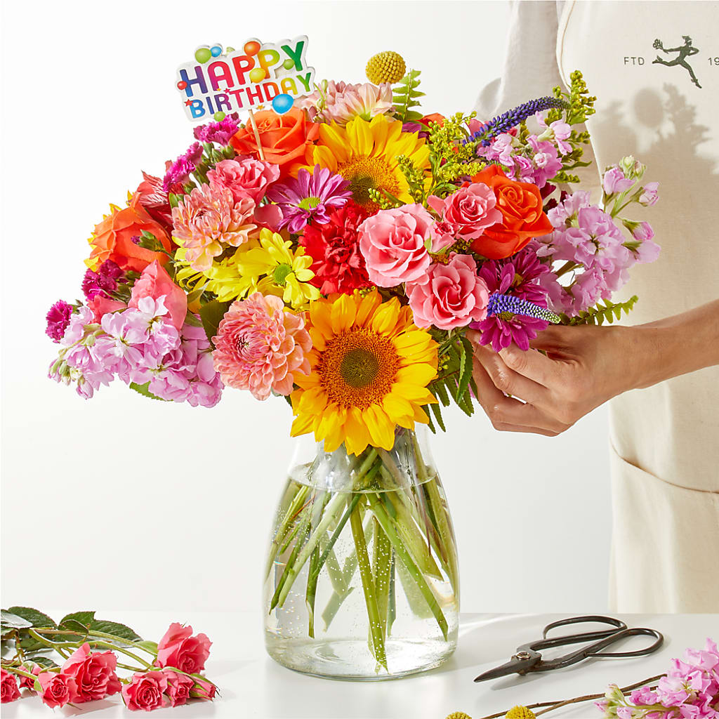 Cue the Confetti - A Florist Original –  Flower Shop Of Farmingdale, Farmingdale NY