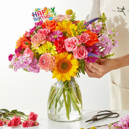 Cue the Confetti - A Florist Original –  Flower Shop Of Farmingdale, Farmingdale NY