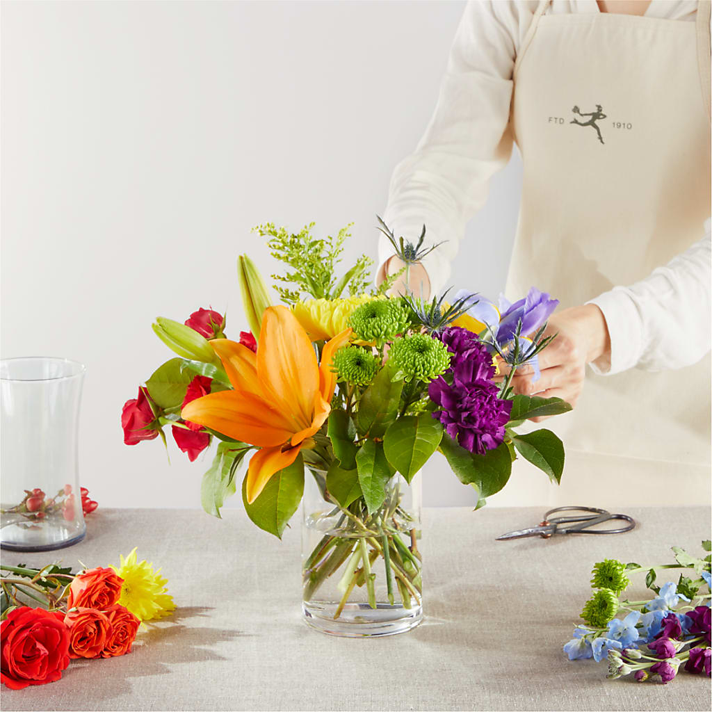 Summer Spectra - A Florist Original –  Flower Shop Of Farmingdale, Farmingdale NY