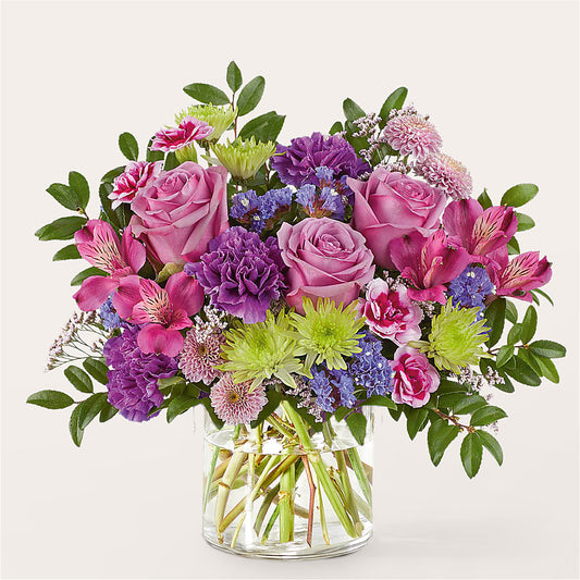 Glass Half Full Bouquet –  Flower Shop Of Farmingdale, Farmingdale NY
