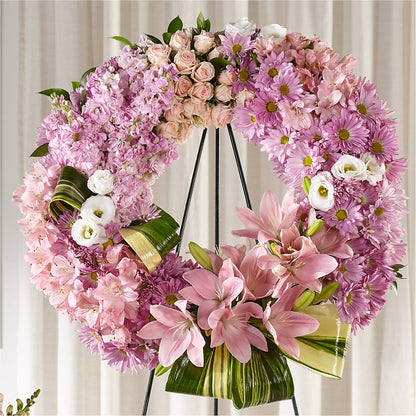 Gift of Warmth Wreath –  Flower Shop Of Farmingdale, Farmingdale NY