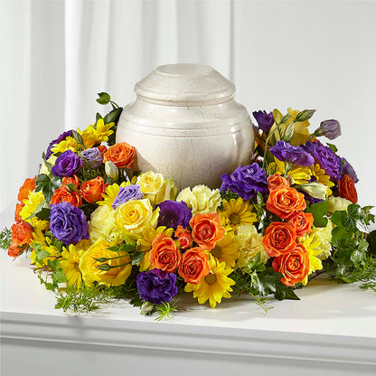Blossoms of Remembrance Cremation Adornment –  Flower Shop Of Farmingdale, Farmingdale NY