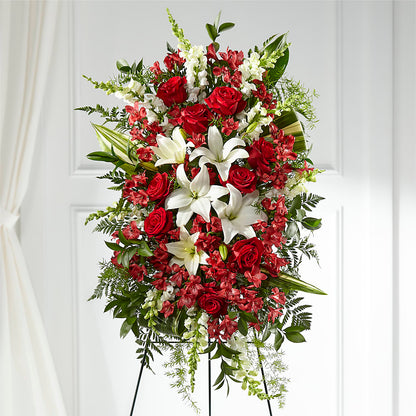 Everlasting Memory Standing Spray –  Flower Shop Of Farmingdale, Farmingdale NY