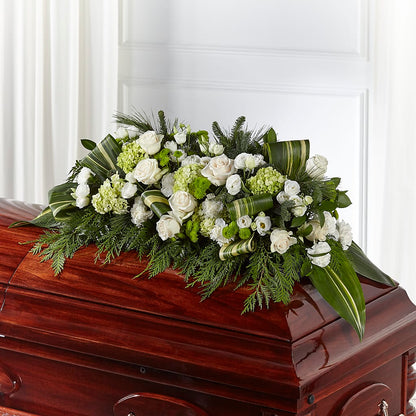 Hopeful Gesture Casket Spray –  Flower Shop Of Farmingdale, Farmingdale NY