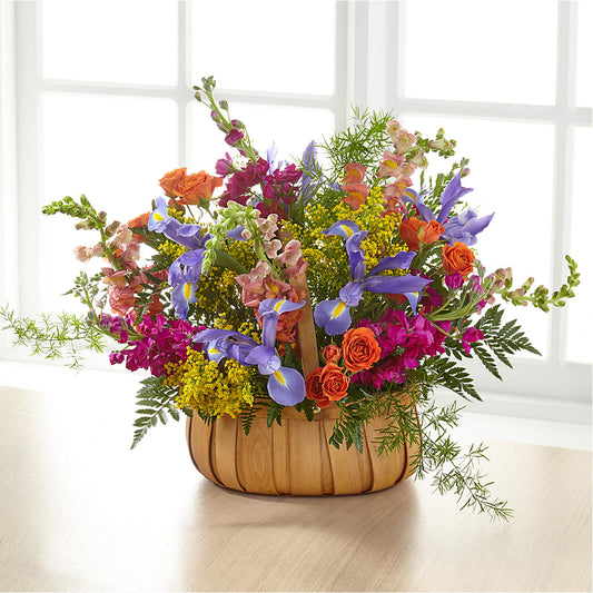 Garden of Life Basket –  Flower Shop Of Farmingdale, Farmingdale NY