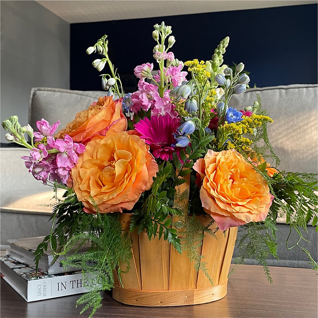 Garden of Life Basket –  Flower Shop Of Farmingdale, Farmingdale NY