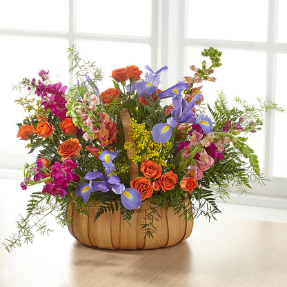 Garden of Life Basket –  Flower Shop Of Farmingdale, Farmingdale NY
