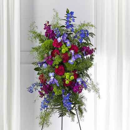 Heavenly Skies Standing Spray –  Flower Shop Of Farmingdale, Farmingdale NY