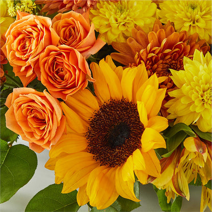 Autumn Harmony Centerpiece –  Flower Shop Of Farmingdale, Farmingdale NY