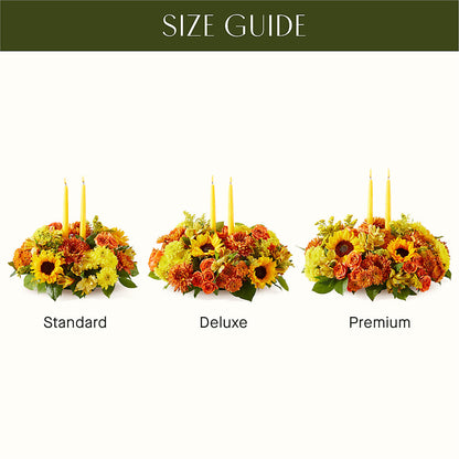 Autumn Harmony Centerpiece –  Flower Shop Of Farmingdale, Farmingdale NY