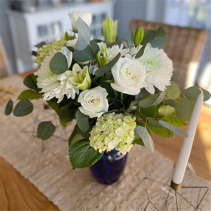 Snowy Dreams Bouquet –  Flower Shop Of Farmingdale, Farmingdale NY