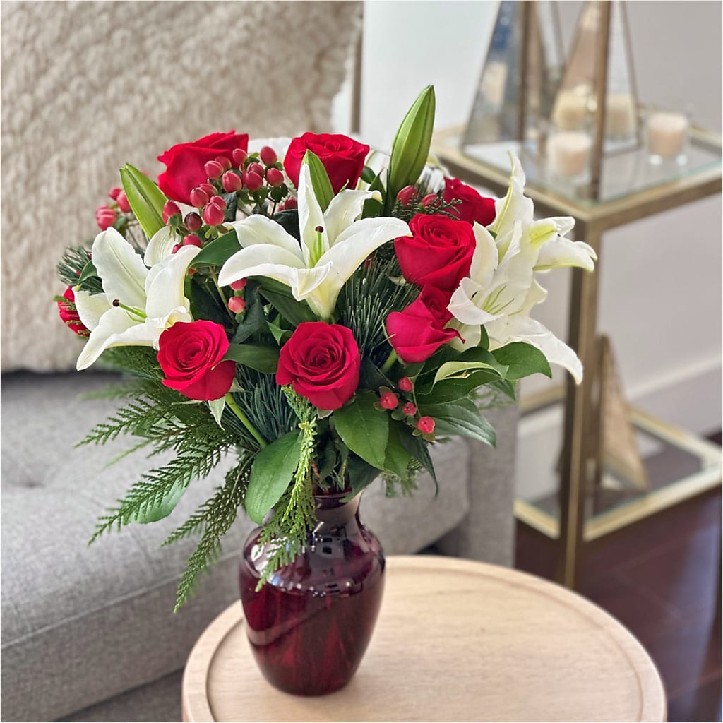 Evergreen Delight Bouquet –  Flower Shop Of Farmingdale, Farmingdale NY