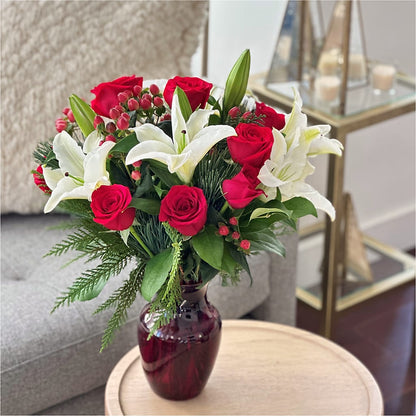 Evergreen Delight Bouquet –  Flower Shop Of Farmingdale, Farmingdale NY