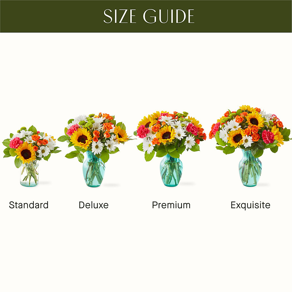 Sun-drenched Blooms Bouquet –  Flower Shop Of Farmingdale, Farmingdale NY