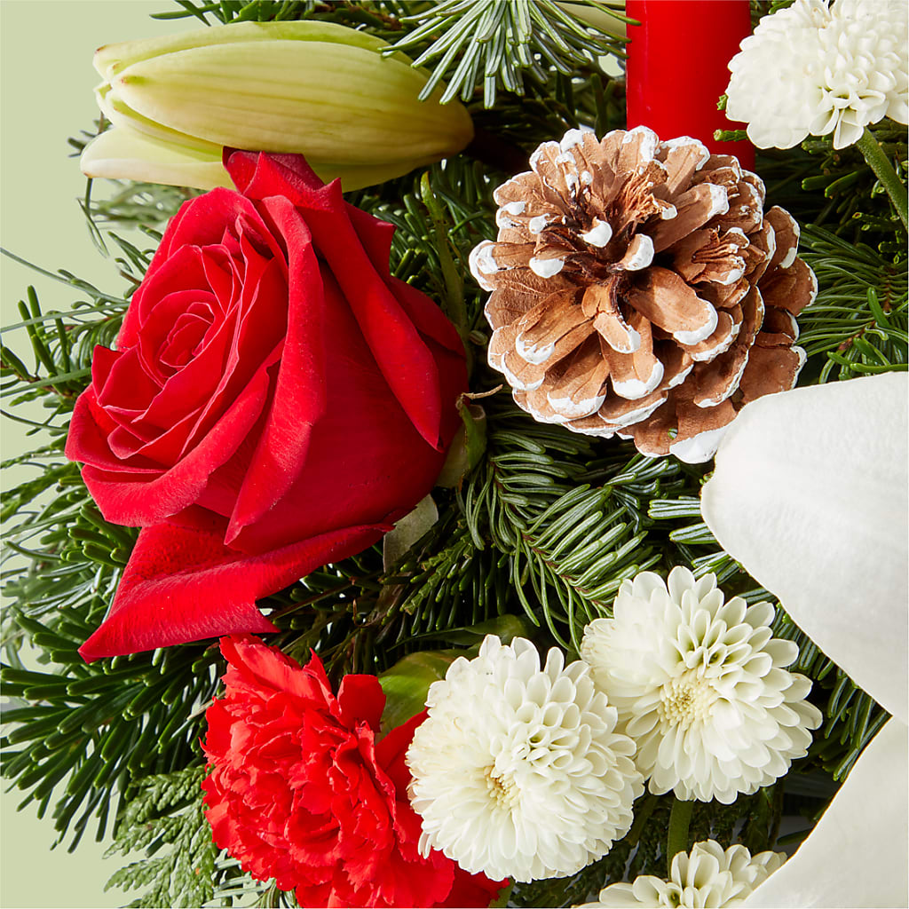 Seasonal Festivities Centerpiece –  Flower Shop Of Farmingdale, Farmingdale NY