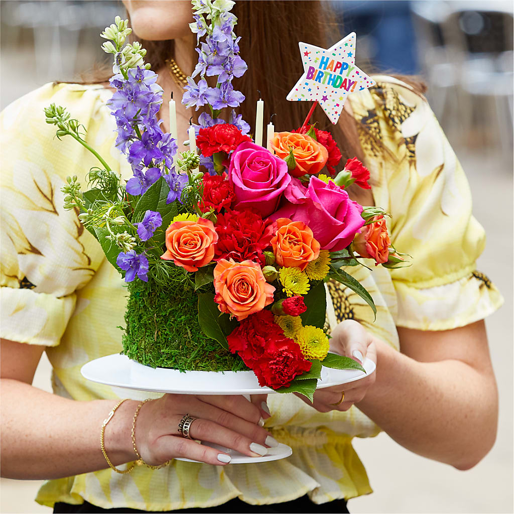 Best Year Yet Floral Cake –  Flower Shop Of Farmingdale, Farmingdale NY