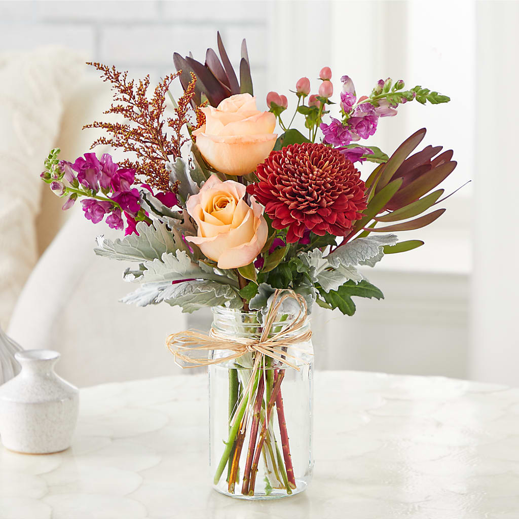 Moody Hues Bouquet –  Flower Shop Of Farmingdale, Farmingdale NY
