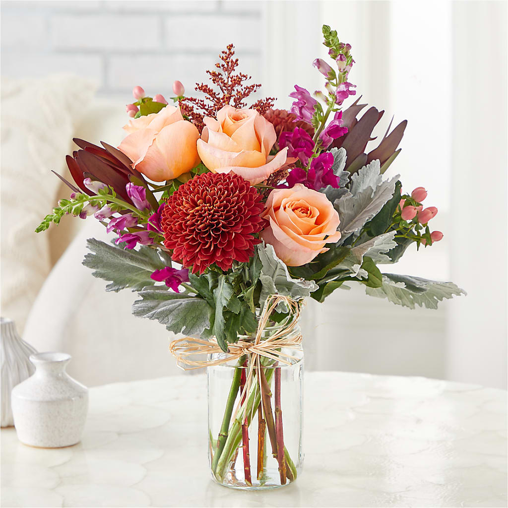 Moody Hues Bouquet –  Flower Shop Of Farmingdale, Farmingdale NY