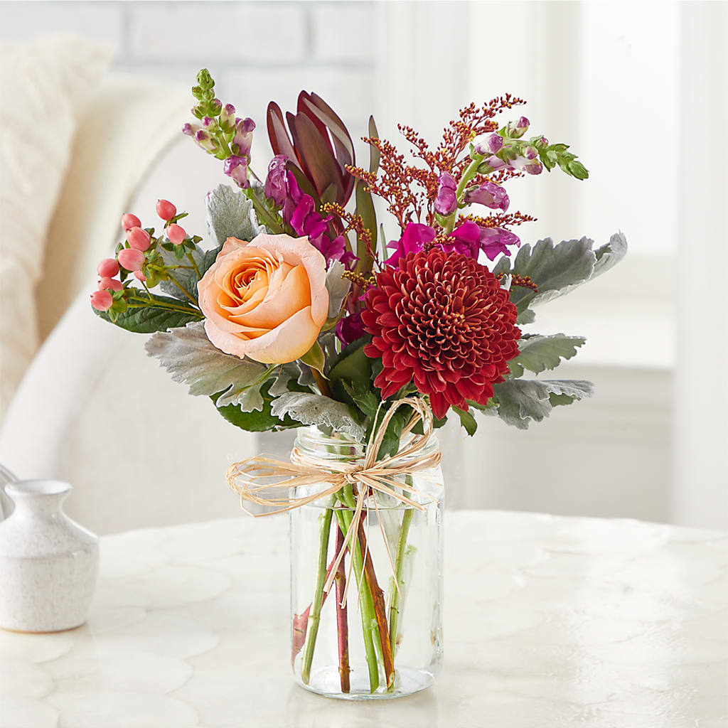 Moody Hues Bouquet –  Flower Shop Of Farmingdale, Farmingdale NY