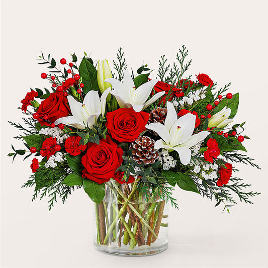 Best in Snow Bouquet –  Flower Shop Of Farmingdale, Farmingdale NY