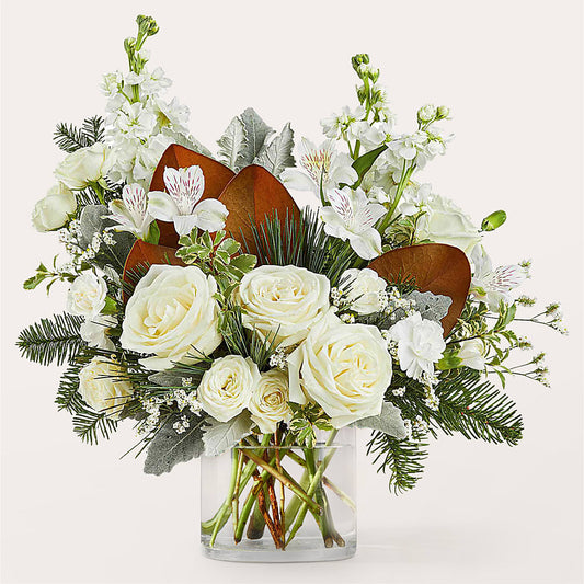 Fresh Snowfall Bouquet –  Flower Shop Of Farmingdale, Farmingdale NY