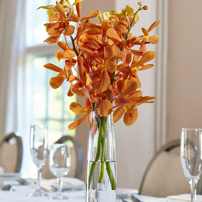 Orange Mokara Bud Vase –  Flower Shop Of Farmingdale, Farmingdale NY