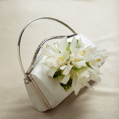 White Purse Decor –  Flower Shop Of Farmingdale, Farmingdale NY