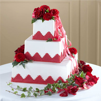 Forever Happiness Cake Decor –  Flower Shop Of Farmingdale, Farmingdale NY