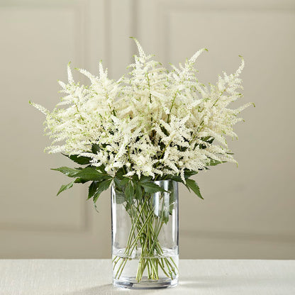 White Astilbe Bouquet –  Flower Shop Of Farmingdale, Farmingdale NY